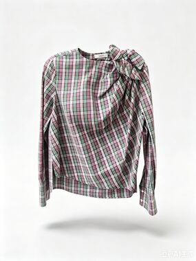 Isabel Marant Etoile plaid long sleeve shirt